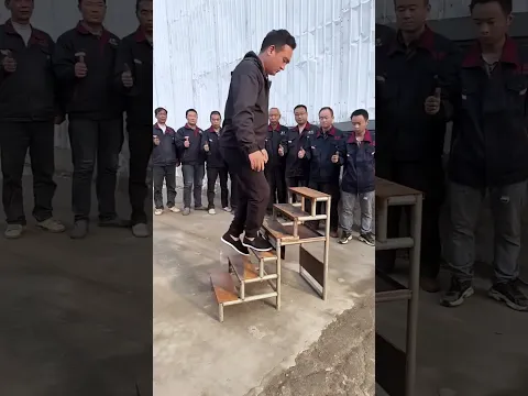 This Stair Turns Into a Chair! 😳