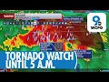 Tri-State Tornado Watch Continues Through Early Thursday