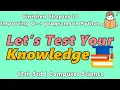 12th Std TN State Board Computer Science Chapter 14 Importing C Programs in Python MCQ Self Test