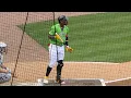 Ronald Acuna Jr collects two hits during a rehab outing