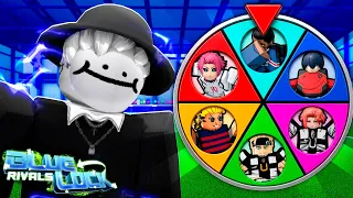 BLUELOCK RIVALS PERO MI PERSONAJE ES ALEATORIO :(