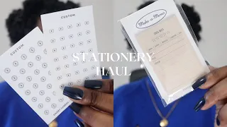 Stationery Haul MochiThings Cloth and Paper and More