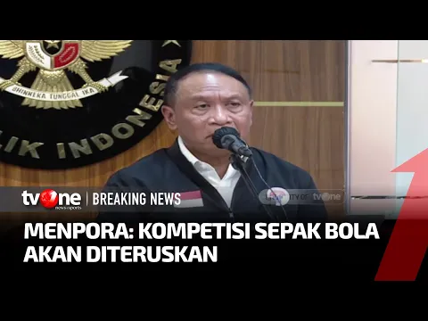 Nasib Liga Sepak Bola Indonesia, Menpora: Liga Akan Dilanjutkan