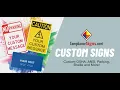 Build Your Own Custom Safety Signs and Labels with ComplianceSigns com