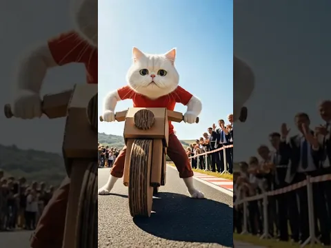 From Paper Wheels to Glory The Cat who Refused To Quit