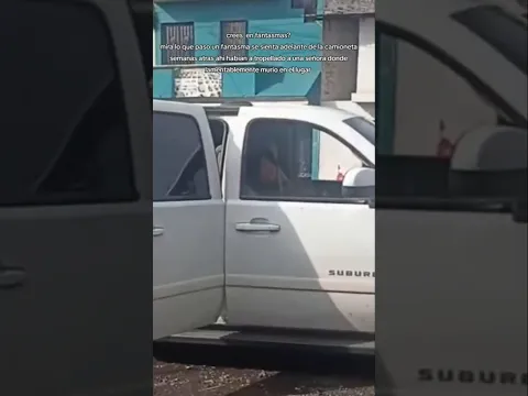 Something got in his car.. #paranormal