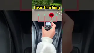 The Original Manual Gear Is So Simple Car Driving Shorts Tips 