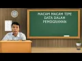 PERTEMUAN 2 TIPE DATA PADA PEMOGRAMAN JAVA