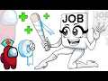 Download Lagu Mini Crewmate Kills 99 nights in the forest BRAINROT ITALIAN - Planetario x JOB JOB SAHUR |Among Us