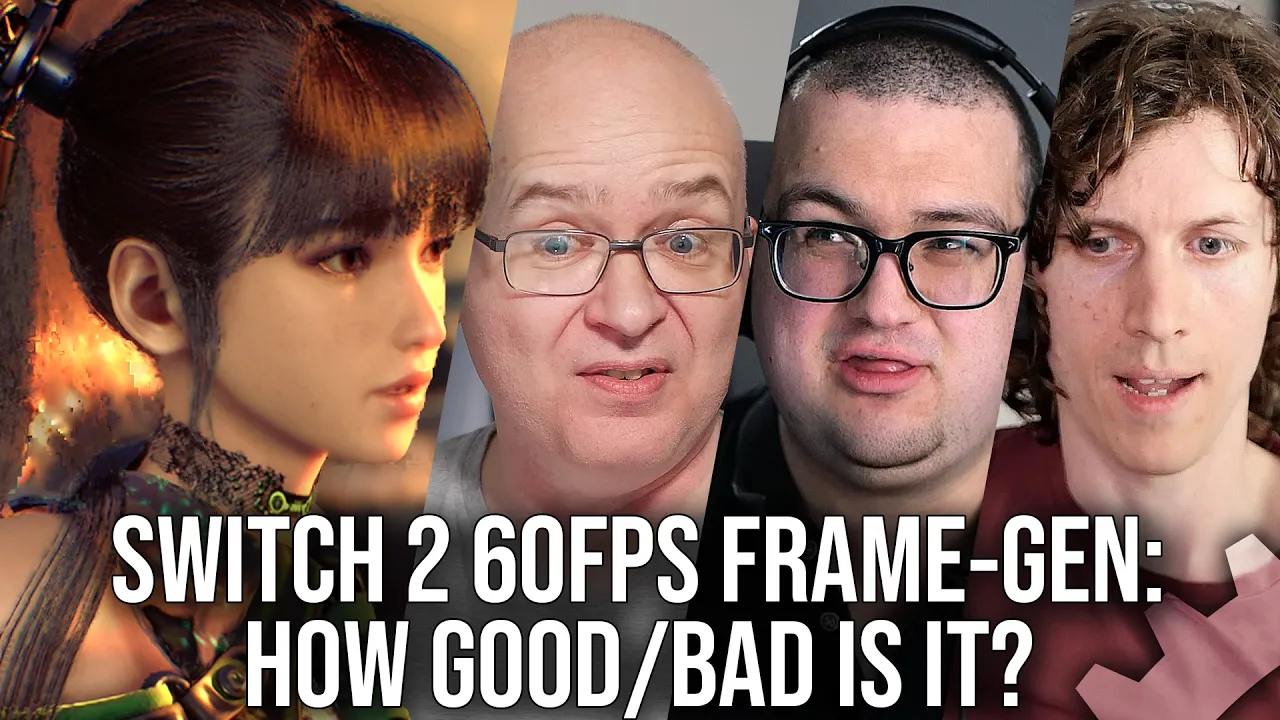 DF Direct Q+A: Switch 2 60FPS Frame-Gen - How Good/Bad Is It? Should Next-Gen Be Delayed?: video thumbnail