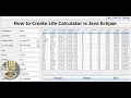 How to Create Life Calculator in Java Eclipse
