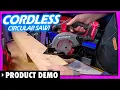 Craftsman V20 Circular Saw cuts easily for wire-free portable on-the go building projects