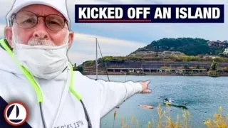 Surprised Sailor!   #solosailor #nagasaki #ghostisland