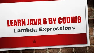 Java 8 Lambda Expression Intro
