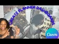 HOW TO CREATE PLANNER DASHBOARDS USING CANVA DIY PLANNER DASHBOARD INSERTS