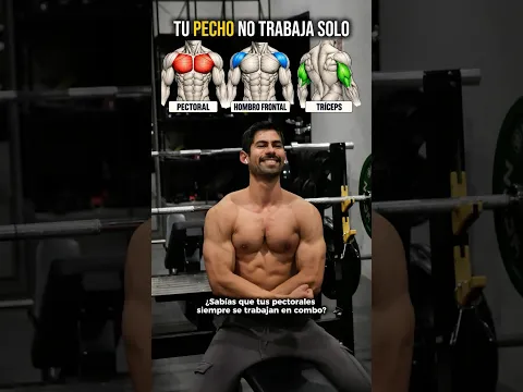 ¿Sabías que tus pectorales siempre se trabajan en combo?