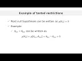 The Wald test explained in 3 minutes