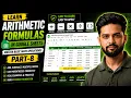 Arithmetic Formulas in Google Sheets Google Sheets Tutorial Course for Beginners TechLoons