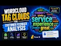 How to perform customer feedback analysis using clouds