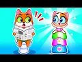 Which Potty Color Is The Best I Want To Be Like Daddy Cartoon