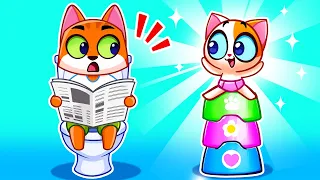 Which Potty Color Is The Best I Want To Be Like Daddy Cartoon