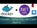 Docker Part 1 - Create Docker Containers From Net Core Code