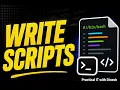 Write Your First Bash Script Linux Shell Scripting for Beginners
