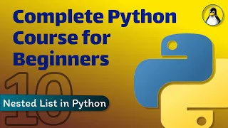 10 Nested list in python