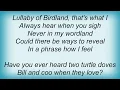 Sarah Vaughan - Lullaby Of Birdland Lyrics
