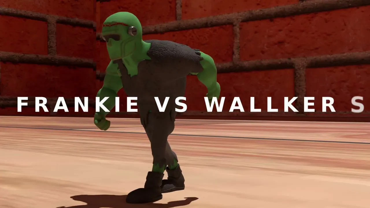 RUN & BREAK WALL ANIMATION BY ASYRAAF VERSI 1.