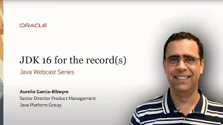 JDK 16 for the record s