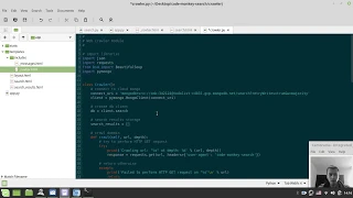 Creating Web Search Engine in Python 100 live coding final part future project announcement