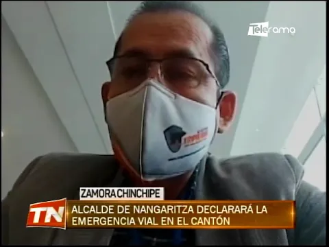 Alcalde de Nangaritza declarará la emergencia vial en el cantón