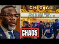 Chicago CHAOS - Chicago Mayor DOWNPLAYS 300 Juveniles RIOT (5 Shot)