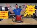 Century 90 Amp FC90 Flux Core Wire Feed Welder Weighs Just 18 LBS Test and Review