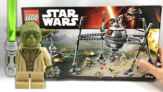 LEGO Star Wars 2016 Homing Spider Droid set review! 75142