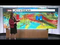 Storm fades leading to warmer and drier conditions for much of the state