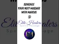 Marcus Guess s Sports Massage Mastery Elite Healers Highlights