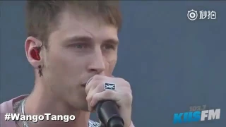 machine gun kelly hailee steinfeld ft let you go at wango tango 2017 singing at my best