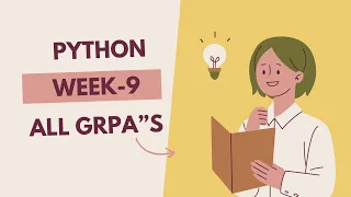 python week9 grpa solutions