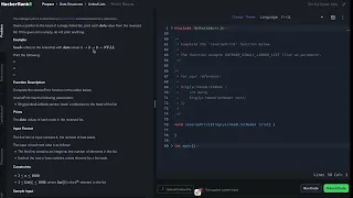 HackerRank Print in Reverse Easy implementation