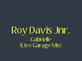 Roy Davis Jnr. - Gabrielle (Live Garage Mix)