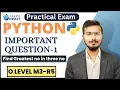 O Level Practical m3r5 Python O Level Practical Exam 2023 O Level m3-r5 Practical