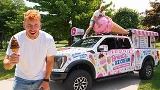 I Turned My Dad's Ford Raptor Into An Ice Cream Truck