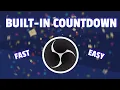 How to Add a Countdown Timer Using OBS NO DOWNLOAD