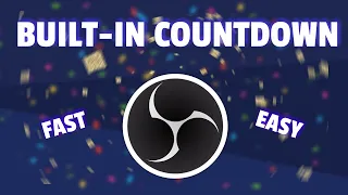 How to Add a Countdown Timer Using OBS NO DOWNLOAD