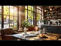 Lagu Morning Spring Jazz 🌸 Relaxing Jazz Saxophone Instrumental at Cozy Coffee Shop Ambience for Studying