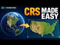 Coordinate Reference Systems CRS Made Easy GIS Basics