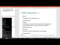 Web Programming 1 - Chapter 9 Lecture and Demo