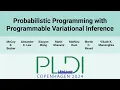 PLDI24 Probabilistic Programming with Programmable Variational Inference